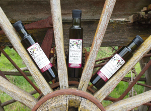 3 bottles of award winning olive oil by Capital Region Farmers Market Stallholder, Homeleigh Grove