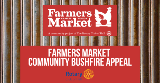 CRFM - Farmers Market - Bushfire Appeal